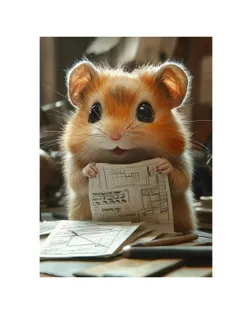 "ФРЕЯ" Пазл 120 элемент. PZL-120/16 Трудолюбивый Хома арт. ГММ-119674-12-ГММ143181341944