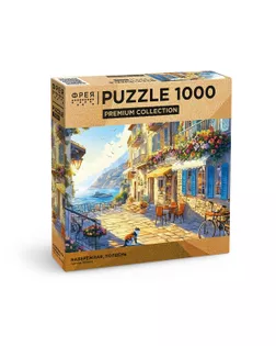 "ФРЕЯ" Пазл. Премиальная коллекция 1000 элемент. TOP-PZL-1000/01 Набережная, полдень арт. ГММ-119153-1-ГММ143564534194
