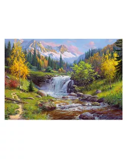 "ФРЕЯ" Пазл. Премиальная коллекция 1500 элемент. TOP-PZL-1500/01 Горный ручей арт. ГММ-119252-5-ГММ143564679704