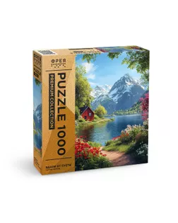 "ФРЕЯ" Пазл. Премиальная коллекция 1000 элемент. TOP-PZL-1000/08 Вдали от суеты арт. ГММ-119153-6-ГММ143567464624