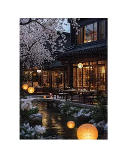 "ФРЕЯ" Пазл. Премиальная коллекция 500 элемент. TOP-PZL-500/03 Вечер под сакурой арт. ГММ-119050-4-ГММ143567571434