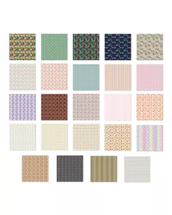 "Stilerra" OWP-07 односторонняя упаковочная бумага "ассорти" 100 x 70 см 25 шт. 01 ассорти арт. ГММ-119057-1-ГММ144480860904