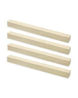 Заготовка для декорирования "Mr. Carving" ПЛМ-09 Рейка липа 25 х 2 х 2 см 4 шт  арт. ГММ-119695-1-ГММ145917630294