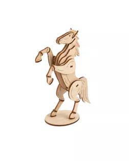 "REZARK" NIZ-21 Серия "Живая природа" Пазл 3D 45 элемент. Лошадка арт. ГММ-119058-1-ГММ147263734604