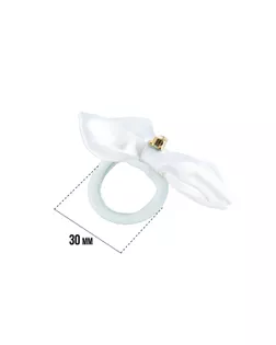 "CHERRY MARY" DR07088 Набор резинок для волос 5 х 2 шт. №01 белый арт. ГММ-118992-1-ГММ147369108804