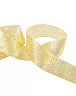 "BLITZ" С3688Г17 рис.9027 лента металлизированная "Стрела" 40 мм ± 2 мм 25 м ± 0.5 м под золото / "gold" арт. ГММ-119258-1-ГММ150224273134