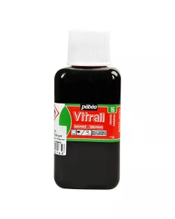 "PEBEO" Краска для стекла и металла Vitrail лаковая прозрачная 250 мл 053-016 оранжевый арт. ГММ-119684-3-ГММ150472503604