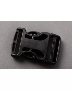 Фурнитура сумочная пластик SB01 Пряжка-замок "фастекс" ФАСОВКА 1.25 " ( 32 мм) 10 шт. черный арт. ГММ-119508-1-ГММ151908007964