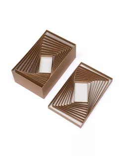 "Stilerra" SBOX-RKP2-10 Набор подарочных крафт-коробок 10 в 1 12 х 7 х 4 - 30 х 20.5 х 13 см 01 арт. ГММ-119799-1-ГММ154326406934