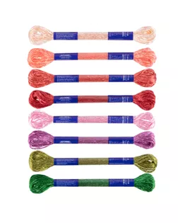 Нитки для вышивания набор мулине VM-08 100% вискоза 8x8м №14 Первые тюльпаны арт. ГММ-11684-16-ГММ157666637354