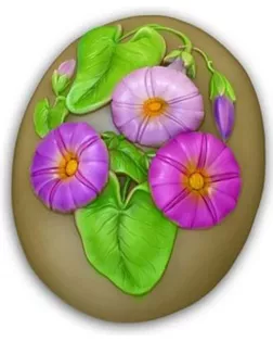 "BUBBLE TIME" Пластиковая форма для мыла №01 пластик Вьюнки полевые арт. ГММ-4989-26-ГММ0046736