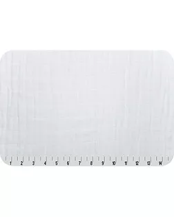 Ткани для пэчворка PEPPY SOLID BAMBOO EMBRACE (марлевка) ФАСОВКА 100 x 125 см 120 г/кв.м 100% хлопок SNOW арт. ГММ-6812-5-ГММ0076870