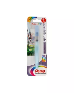 Кисть синтетика "Pentel" Кисть с резервуаром Aquash Brush в блистере круглая 12 шт короткая ручка арт. ГММ-109868-1-ГММ068868632784