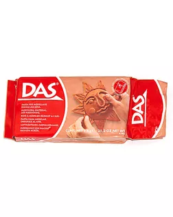 "DAS" Модельная масса отвердевающая на воздухе 1000 г коричневый F387600 арт. ГММ-117093-2-ГММ007030300270