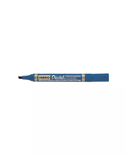 "Pentel" Маркер перманентный 1.8 - 4.5 мм скошенное синий N860-C арт. ГММ-109176-2-ГММ073276923584