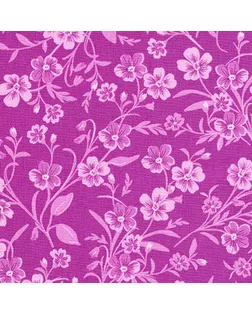 Ткань для пэчворка PEPPY WILDFLOWERS ФАСОВКА 50 x 55 см 122±5 г/кв.м 100% хлопок FLH-20291-22 VIOLET арт. ГММ-109712-4-ГММ076897362024