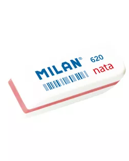 "Milan" Ластик nata 620 скошенный 5.6х1.9х1.2 см 20 шт. мягкий CPM620 арт. ГММ-113344-1-ГММ077207407044