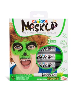 "Carioca" Грим-стик для лица MaskUP 3 цв. 43051 Монстры арт. ГММ-107416-1-ГММ078072944234