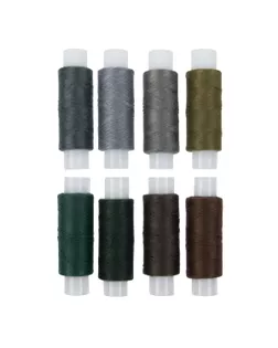 Швейные нитки (полиэстер) 50/2, 150м, 8шт Темный арт. ГММ-106633-5-ГММ080277044864