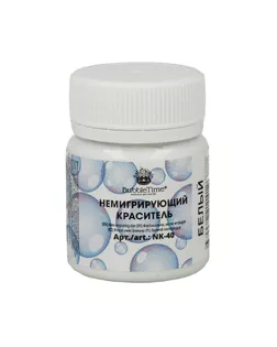 Купить "BUBBLE TIME" Немигрирующий краситель NK-40 40 г 08 "Лаймовый" арт. ГММ-112512-2-ГММ081593321284 оптом в Нижнем Тагиле