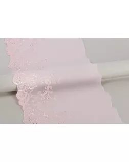 Кружево "шифон" SHKM-19002 190 мм в рулоне 10 м ± 0.2 м SF005PI (067) розовый арт. ГММ-112443-3-ГММ082809382124