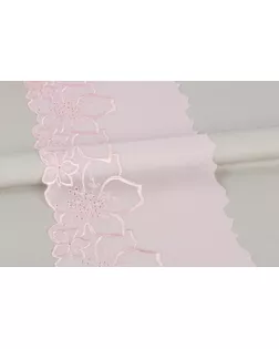 Кружево "шифон" SHKM-19001 190 мм в рулоне 10 м ± 0.2 м SF005PI (067) розовый арт. ГММ-112442-8-ГММ082809623824