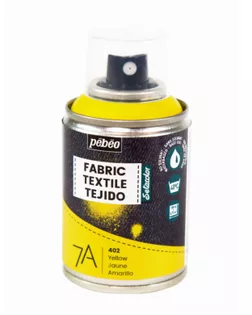 "PEBEO" Краска для текстиля 7А Spray (аэрозоль) 100 мл 805402 желтый арт. ГММ-110151-1-ГММ085081576464