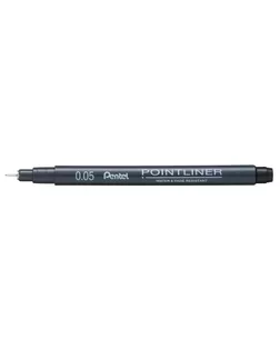 "Pentel" Линер Pointliner 0.05 мм арт. ГММ-109256-1-ГММ086225777324