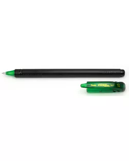 "Pentel" Гелевая ручка Energel черный корпус 0.7 мм зеленый стержень BL417-D арт. ГММ-109261-2-ГММ086225815724
