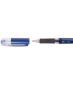"Pentel" Гелевая ручка с металлическим наконечником Hybrid Gel Grip DX 1 мм 12 шт. арт. ГММ-110216-1-ГММ086658108504