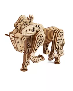 "REZARK" MGR-13 Серия "Механика" Пазл 3D 166 элемент. Механическая лошадь арт. ГММ-119125-1-ГММ086728800414