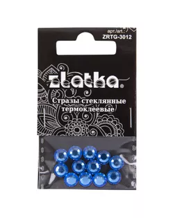 Страз клеевой "Zlatka" ZRTG-3012 SS30 цветные 6.5 мм стекло 5 x 12 шт в пакете с картонным еврослотом арт. ГММ-112947-1-ГММ094733160684