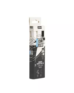 "PEBEO" Набор маркеров по коже Setacolor 0.7 2 цв. перо круглое 295685 BLACK&WHITE арт. ГММ-118629-2-ГММ094764539104