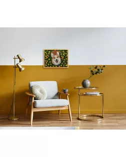 "ФРЕЯ" PNB/PM-124 Набор для раскрашивания по номерам 40 х 30 см "Радостный корги" арт. ГММ-114327-1-ГММ095214709634