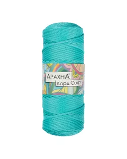 Пряжа ARACHNA "Cord Soft" 100% полиэфир 3 шт. х 260 г ± 10 г 100 м ± 5 м №170 бирюзовый арт. ГММ-112115-2-ГММ095539219554