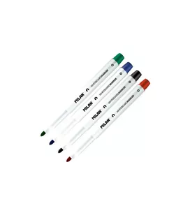 "Milan" Коробка-ластик на магнитой опоре с маркерами для белых досок 4 цв. перо круглое 165894 черный, синий, красный и зеленый арт. ГММ-115422-1-ГММ100137455654