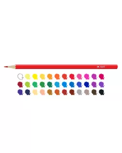 "Лео" "Ярко" Набор цветных карандашей LBSCP-36 заточенный 4 х 36 цв. арт. ГММ-112732-1-ГММ100851941374