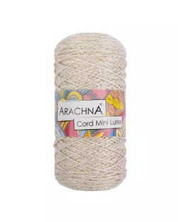 Пряжа ARACHNA "Cord Mini Lurex" 90% полиэфир, 10% люрекс 3 шт. х 75 г ± 10 г 200 м ± 10 м №03 синий-серебро арт. ГММ-112966-2-ГММ103880480184