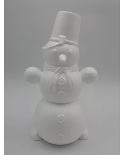 "Love2art" DPZ-R Заготовки для декора № 004 пенополистирол 16 х 12.5 х 28 см Снеговик арт. ГММ-115460-1-ГММ065576808674