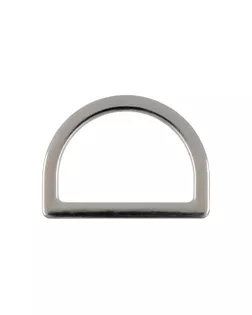 Фурнитура сумочная металл GH 22/25 Полукольцо литое 25 мм d 25 мм 10 шт. №06 под черный никель арт. ГММ-107640-3-ГММ074861732544