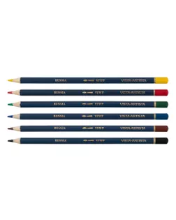 "VISTA-ARTISTA" VFWPB-6 Акварельные карандаши Fine набор 10 х 6 цв. арт. ГММ-107775-1-ГММ076359302194