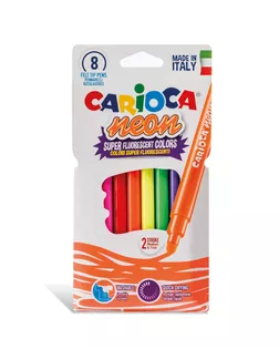 "Carioca" Фломастеры неоновые Neon 8 цв 42785 арт. ГММ-114491-1-ГММ078092513194