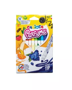"Carioca" Фломастеры ароматизированные Perfume 12 цв 42672 арт. ГММ-114499-1-ГММ078101236554
