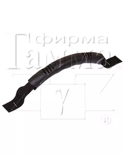 Фурнитура сумочная пластик RB004 Ручка со стропой ФАСОВКА ( 15 мм) 107 x 15 x 15 мм 10 шт. черный арт. ГММ-109307-1-ГММ079673618464