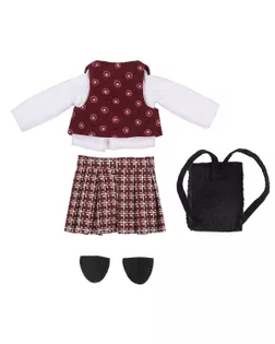 Набор для шитья "Miadolla" DLC-0393 Одежда для куклы. Школьная форма арт. ГММ-110202-1-ГММ086068153954