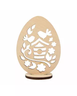 Заготовка для декорирования "Mr. Carving" ВД-1073 Яйцо на подставке фанера  арт. ГММ-109693-1-ГММ086570186784