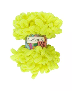 Пряжа ARACHNA "LAZY BRIGHT" 100% микрополиэстер 5 шт. х 100 г 8.5 м ± 0.2 м №02 оранжевый неон арт. ГММ-112554-1-ГММ090766690634