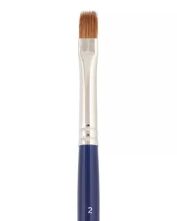 Кисти колонок "Kinotti/Vista-Artista" Gallery 20212-02 плоская 5 шт короткая ручка №02 арт. ГММ-443-1-ГММ0067873