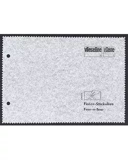 Флизелин отрывной для вышивания Fixierstic ФАСОВКА 48 г/кв.м 90 см x 100 см 53349839 белый арт. ГММ-1977-1-ГММ0043363