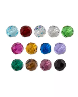 Бусины Чехия "PRECIOSA" бусины 451-19-602 3 мм 24 шт черный/jet арт. ГММ-2782-2-ГММ0072940